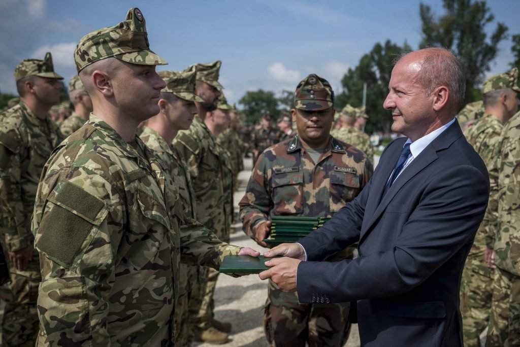 Minister of Defence István Simicskó