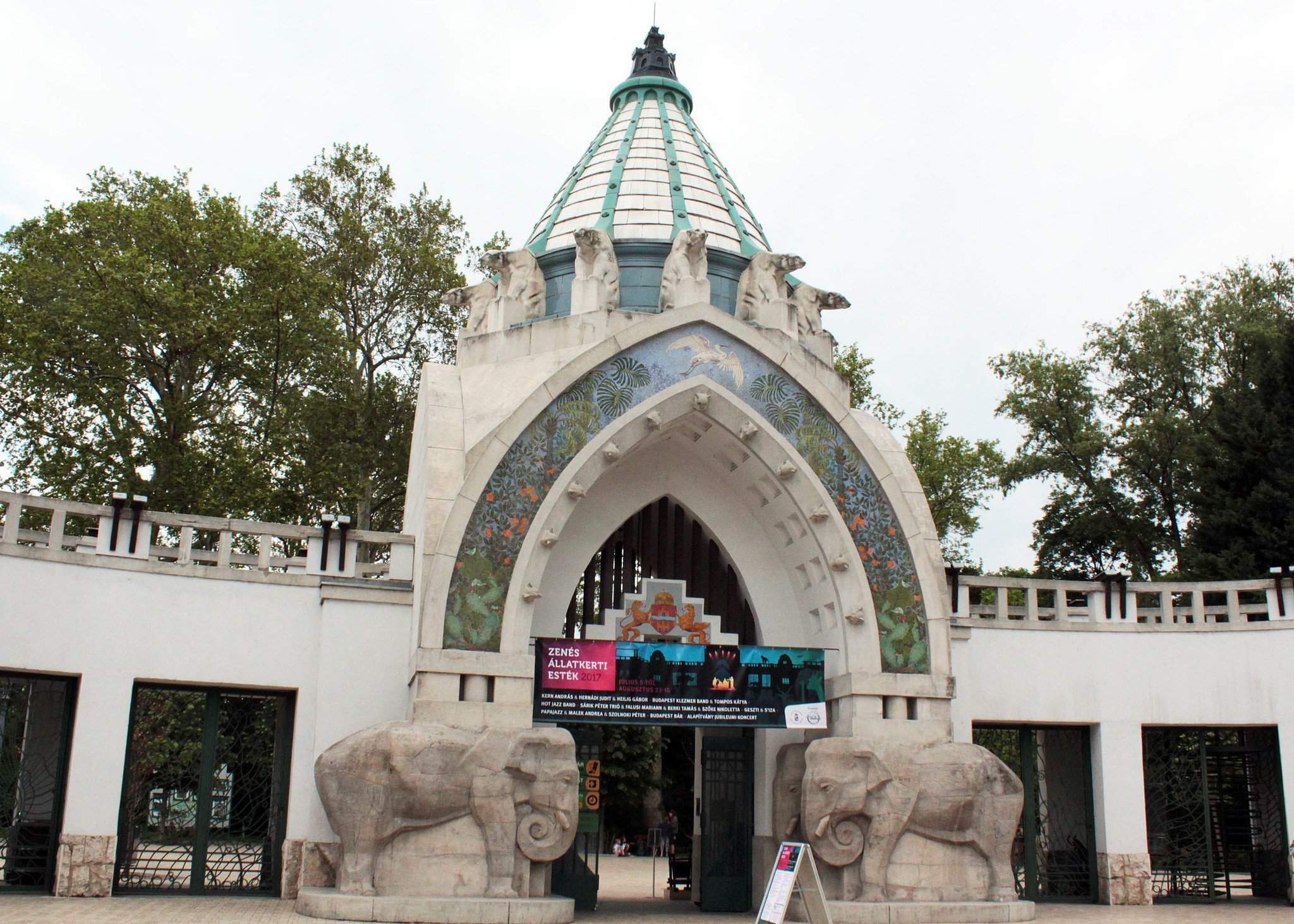 Budapest Zoo entrance