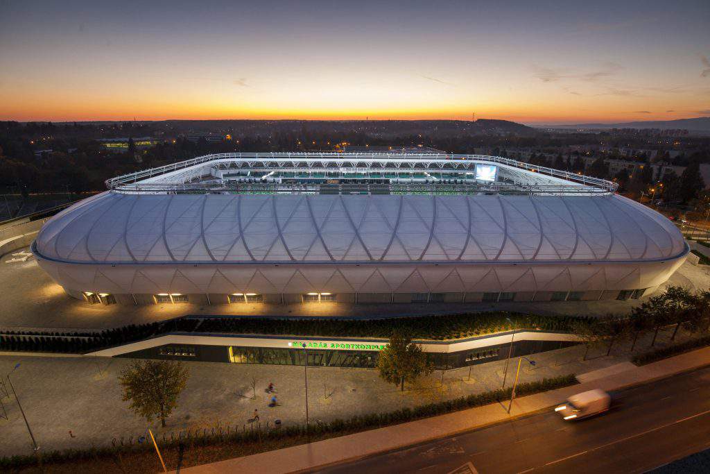 Haladás football stadium