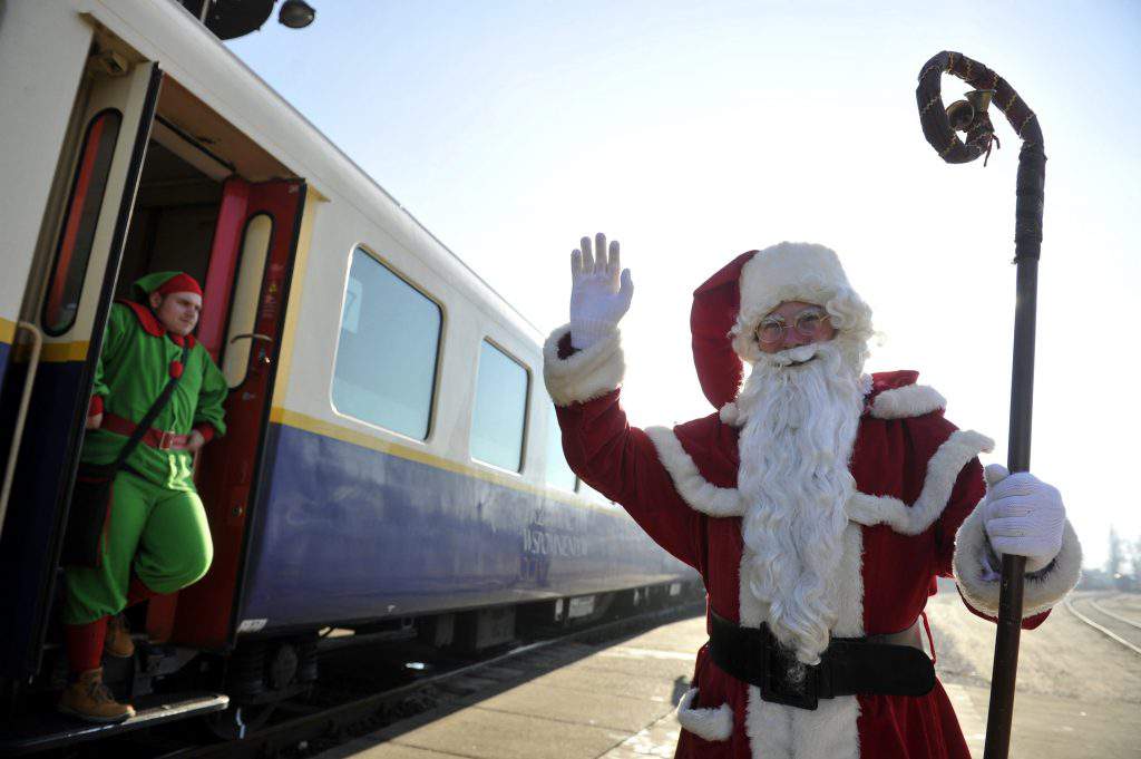 Hungary Santa Claus train