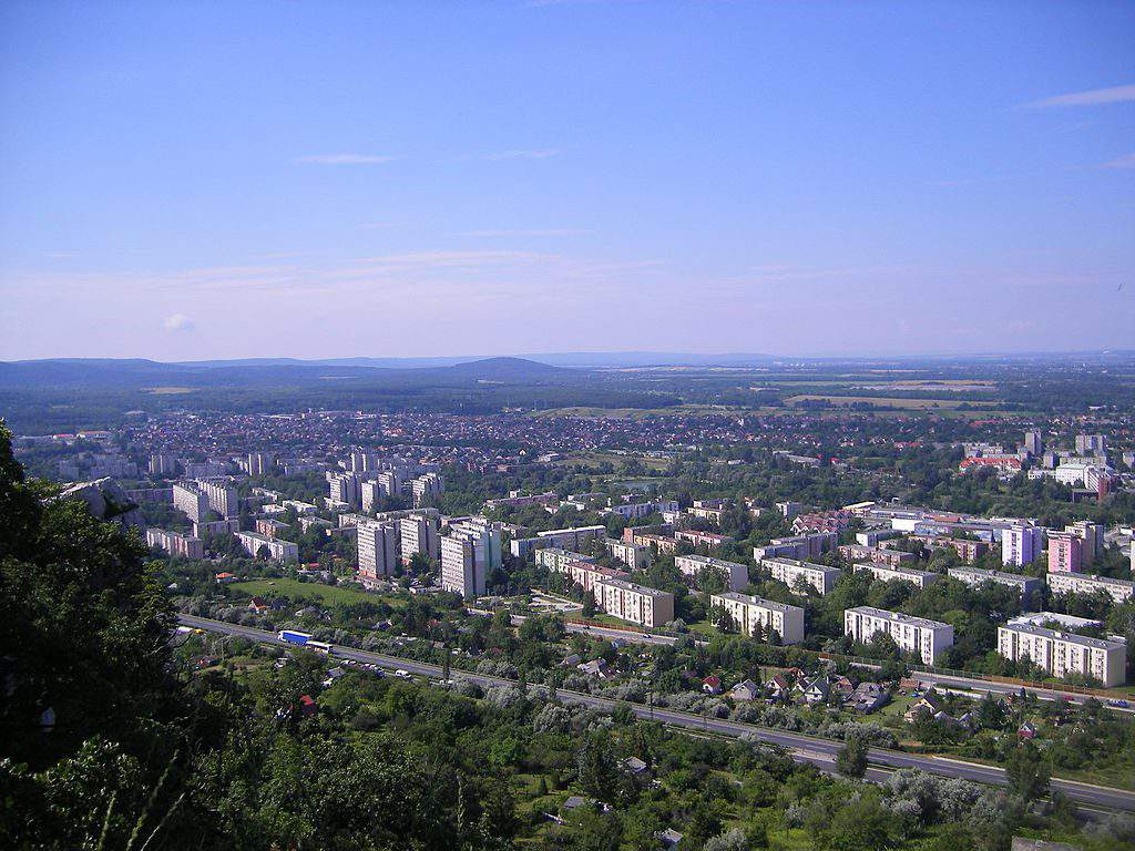 Tatabánya view city