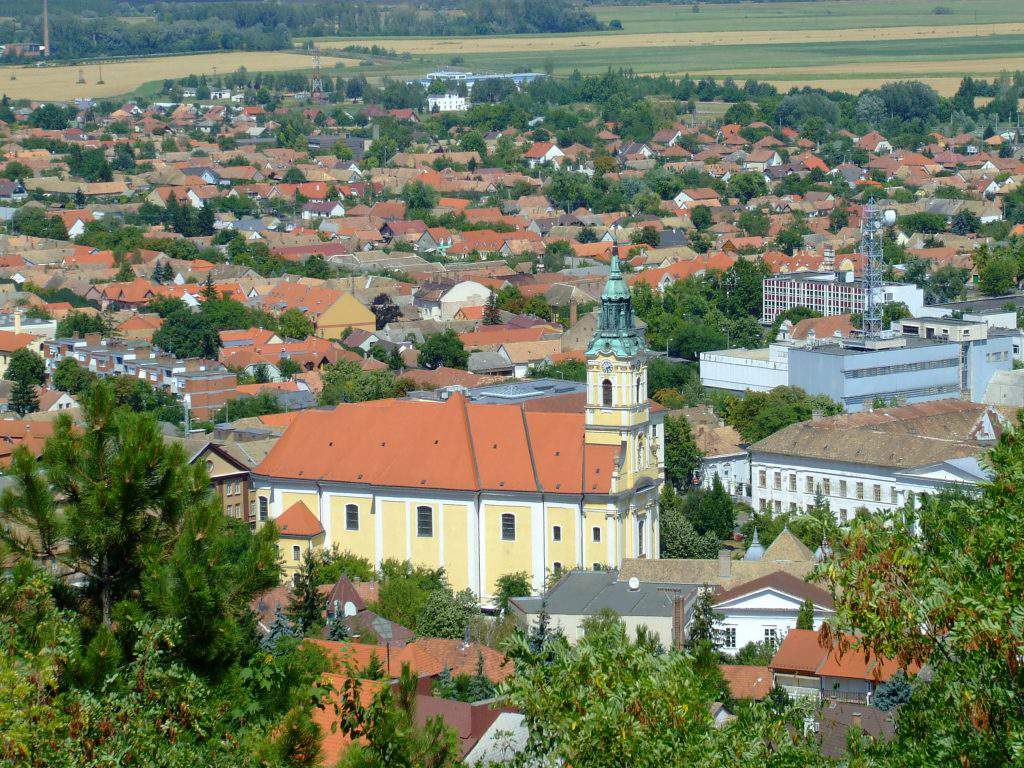 Szekszárd church catholic belvárosi