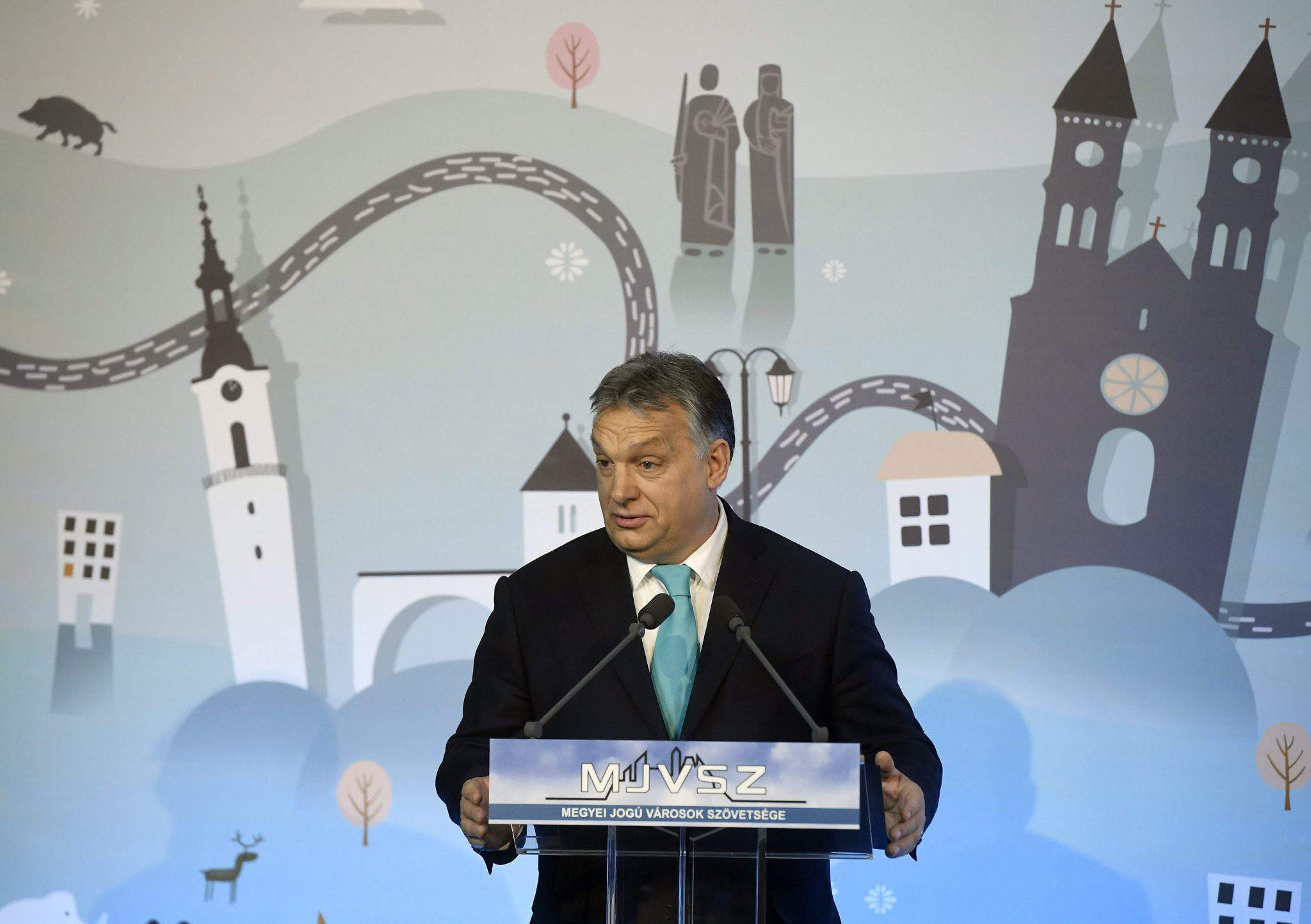 viktor orbán talk Veszprém prime minister