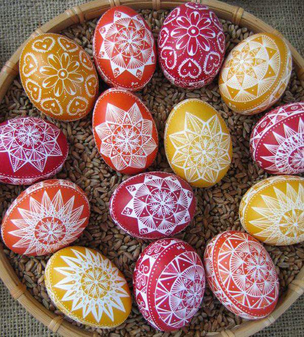 painted decorated egg easter