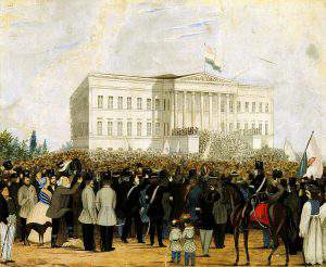 Revolution des Nationalmuseums 1848