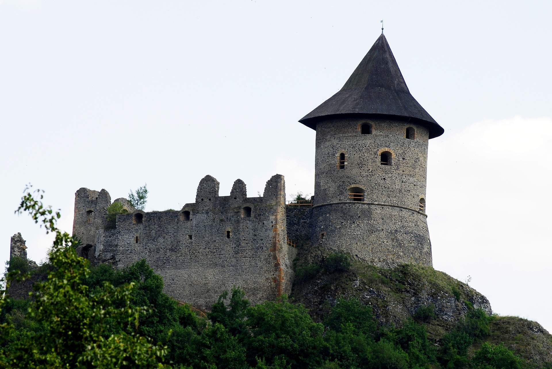 Somoskő vár castle Nógrád megye county