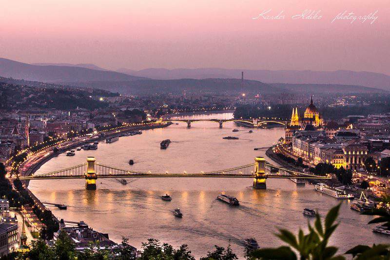 Budapest panorama photography