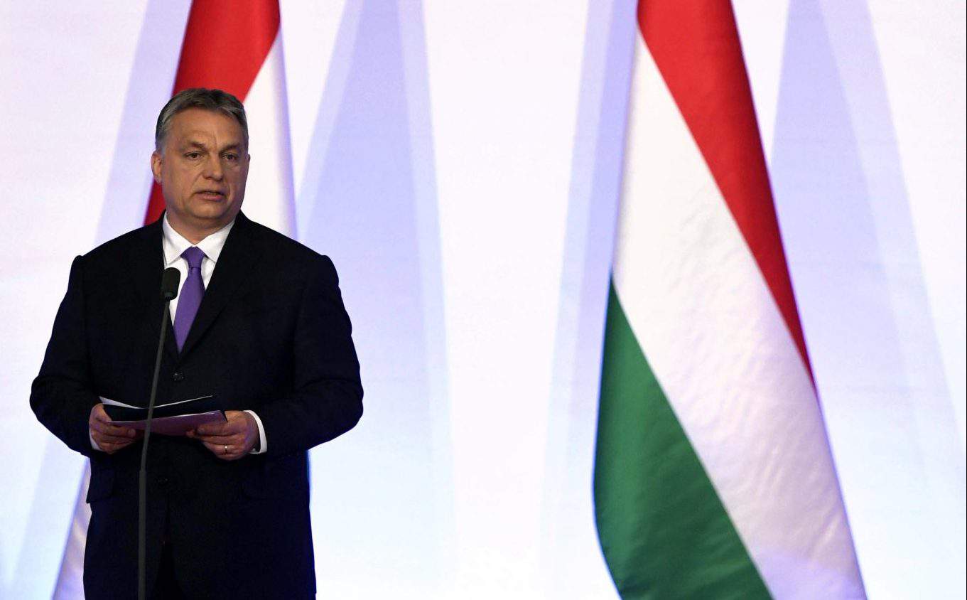Viktor Orbán flag