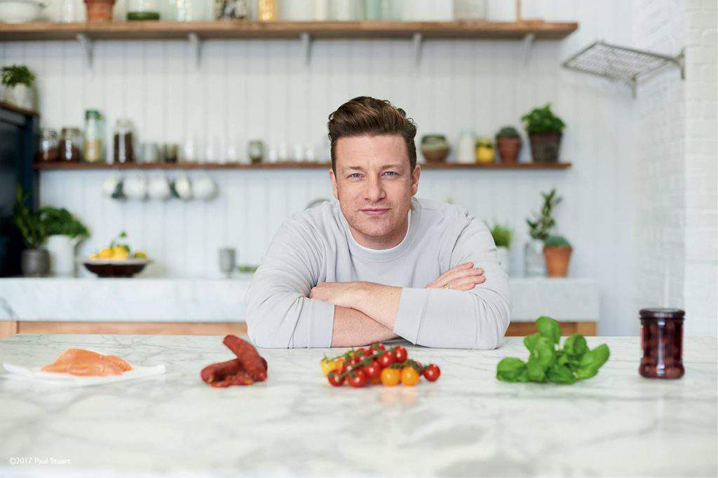 Chef cocinero Jamie Oliver