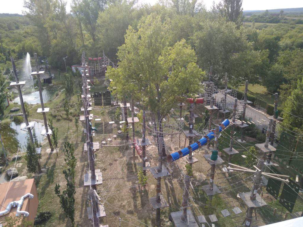 Parcul de aventură Balatonfüred Brázay KalandPark