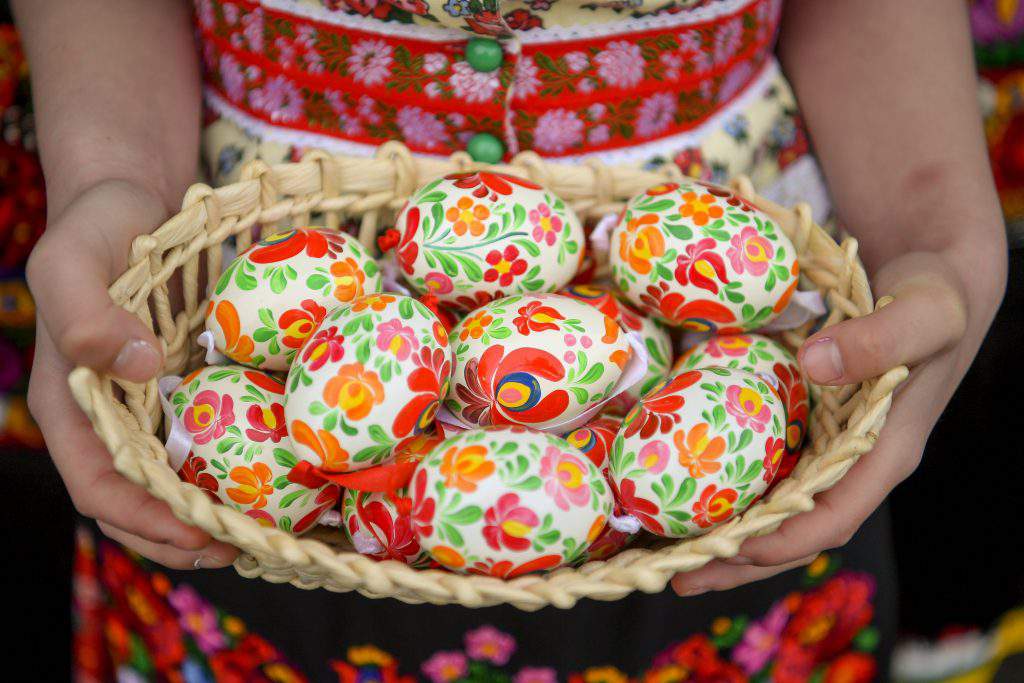 Mezõkövesd, Ungarn – Traditionelles Osterfest, Foto: MTI