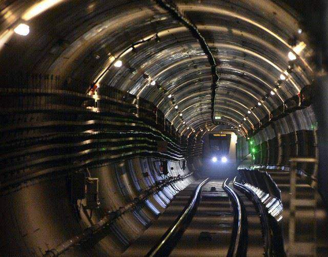 M4 metro tunnel