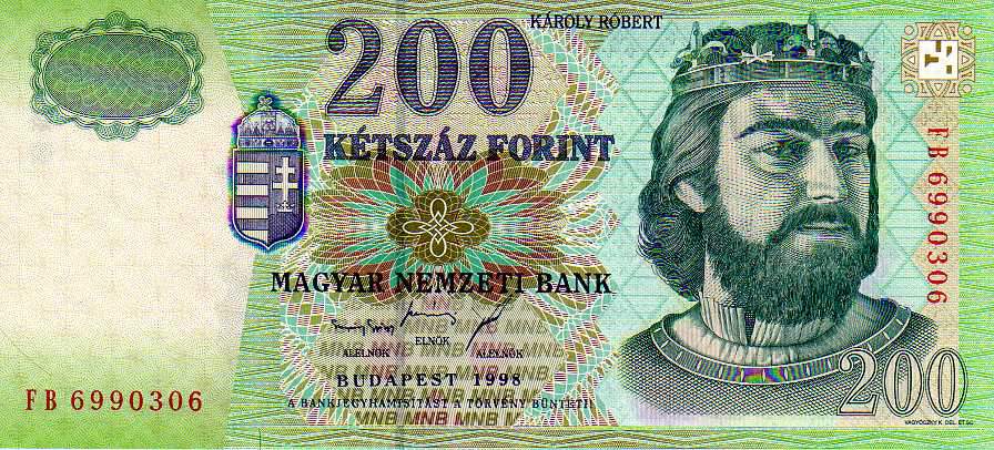 200-come bankjegy