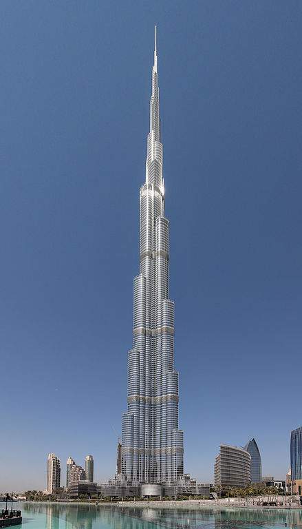 Burj Khalifa Dubai skyscraper