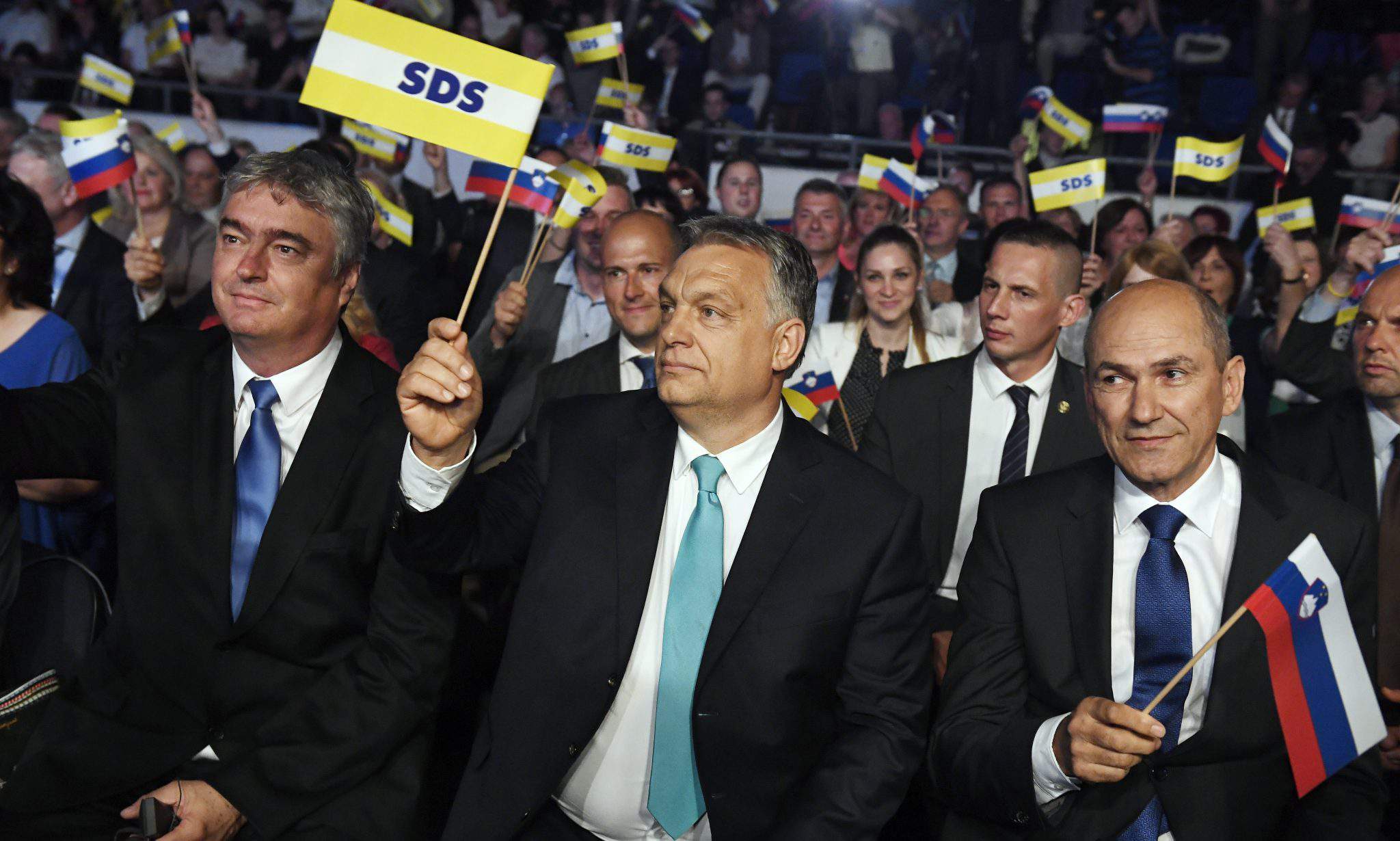Orbán Slovenia Celje SDS