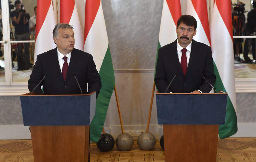 Prime Minister Orbán President Áder Hungary