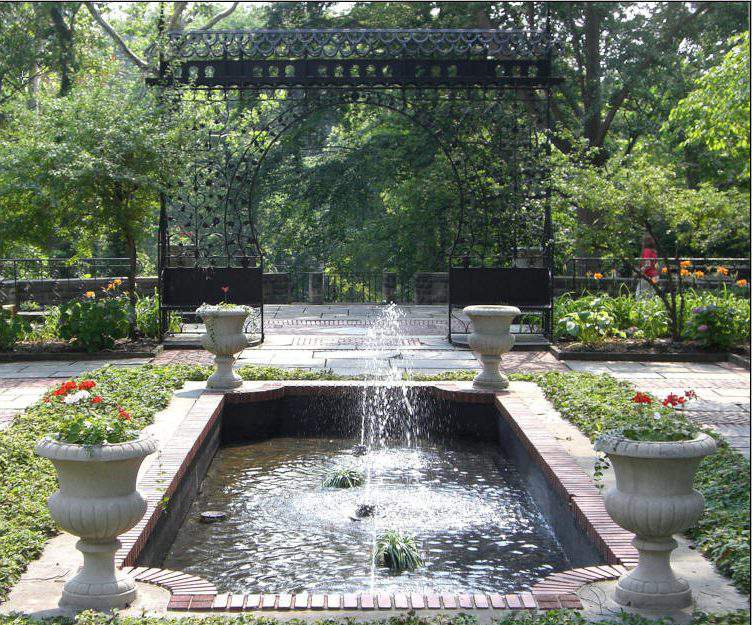 hungarian cultural garden, cleveland, ohio, usa