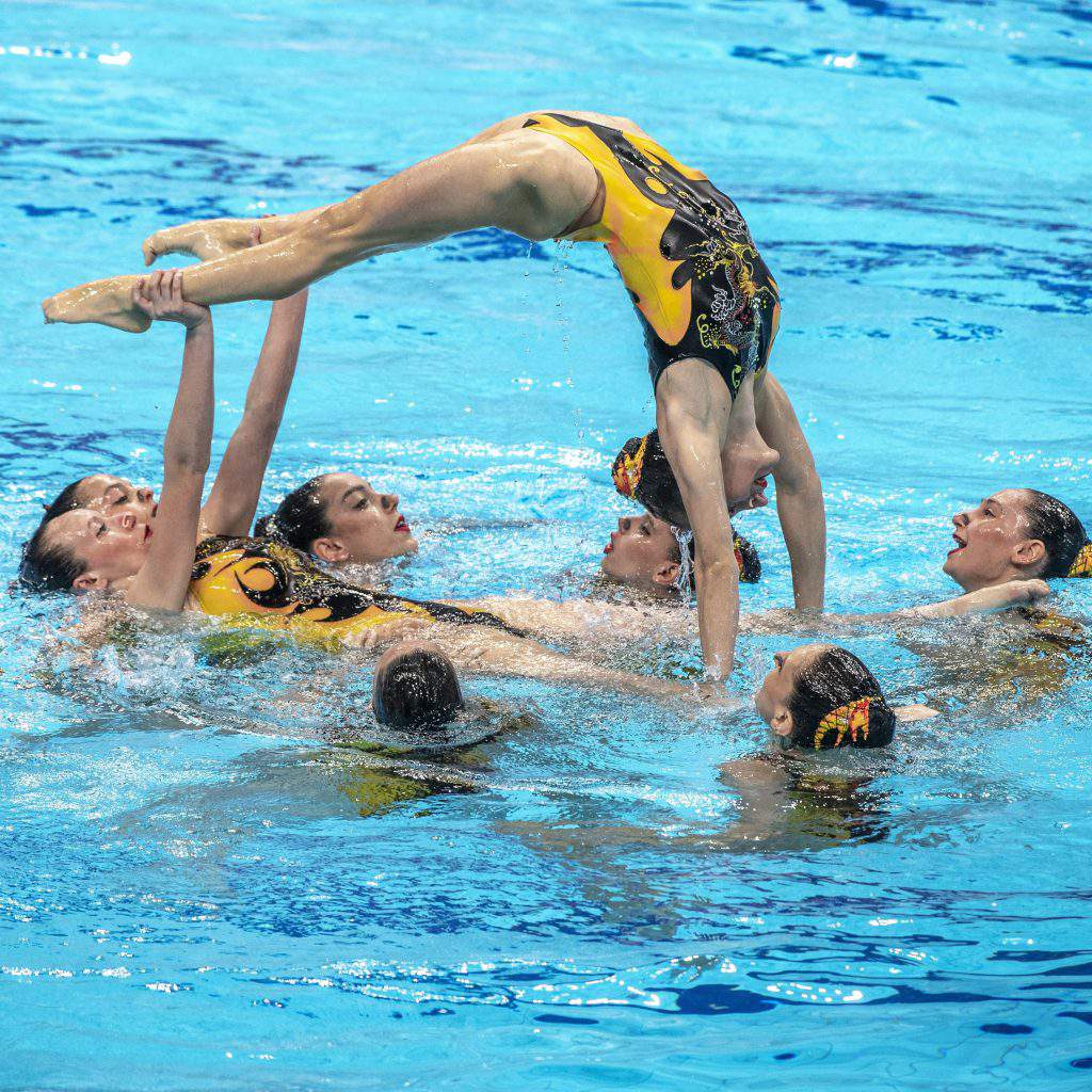 synchronised swimming world cup