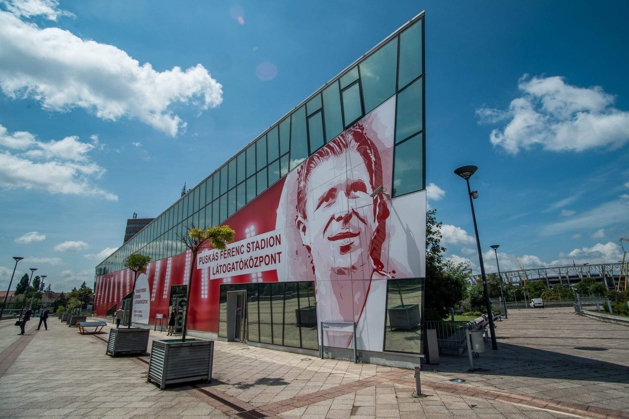 Puskas Ferenc Stadium visitor centre opens