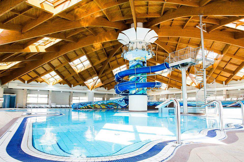 aquaparks, water slide, pool