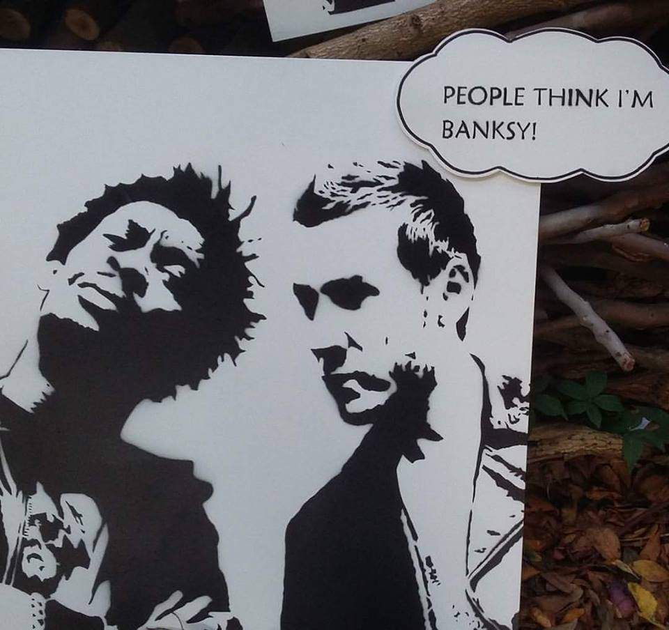 banksy, streetartist, singer