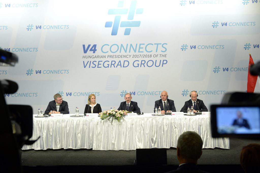 Visegrád Four interior ministers