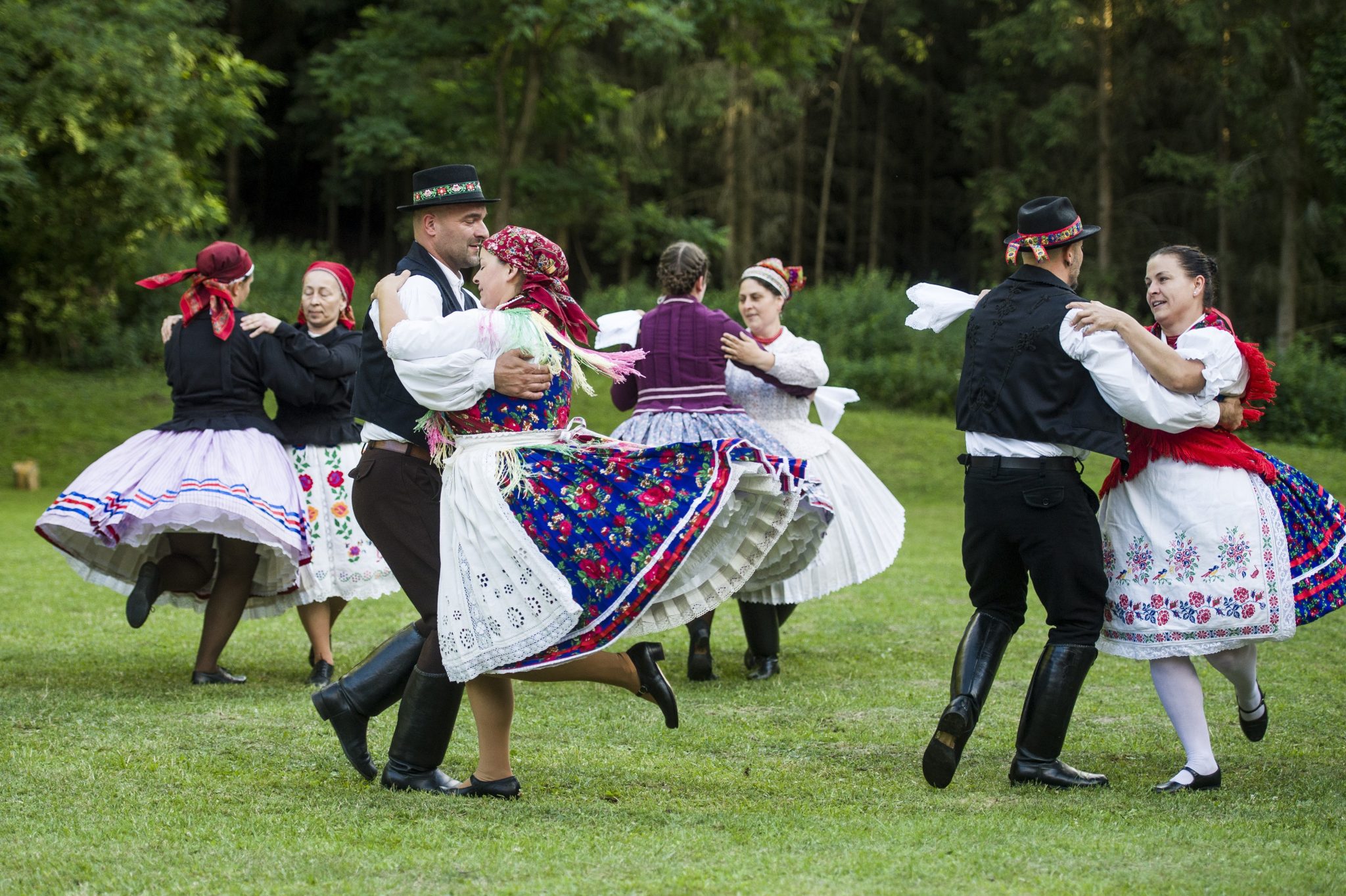 Hungarian folk dance
