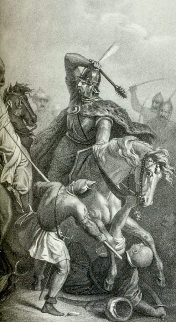 János_Hunyadi_in_the_battle_of_Varna