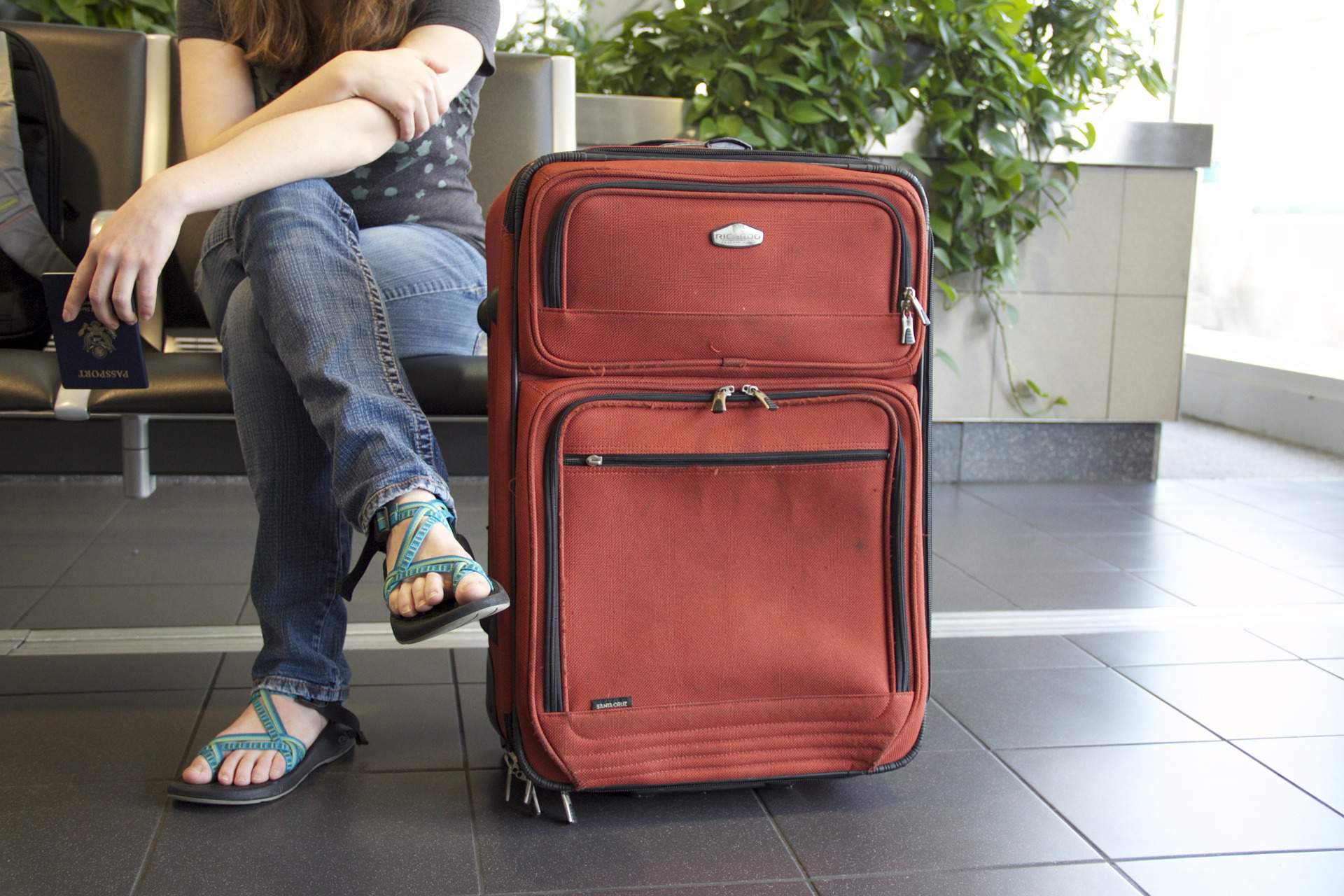 travel luggage emigrate passport