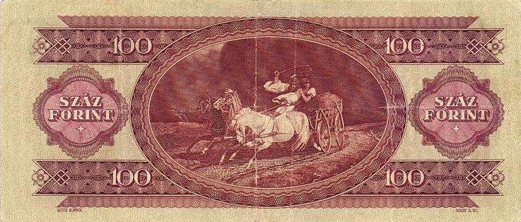 福林，旧钞票