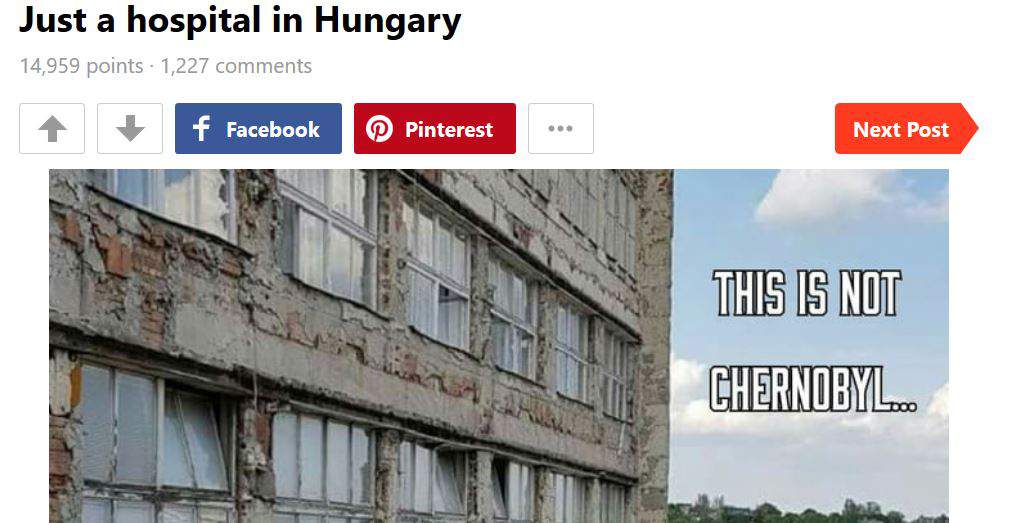 9gag hungarian hospital post