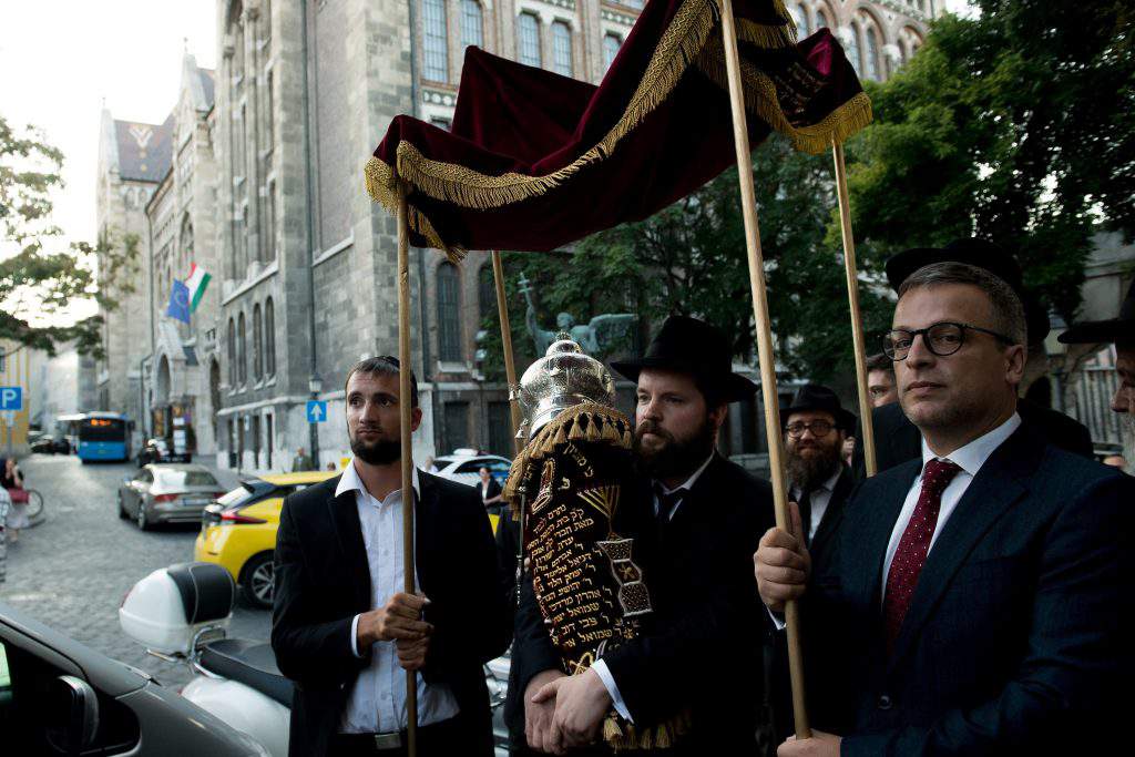 Synagogue in Buda Castle reconsecrated - Photo gallery