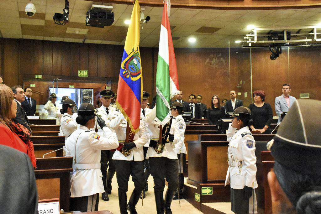 Presidente della Camera ungherese Ecuador