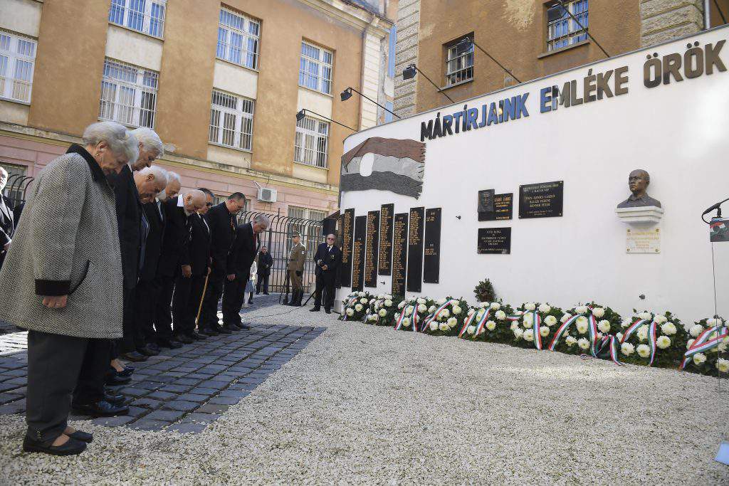 Budapest, Hungary - marks anniversary of 1956 Soviet reprisal