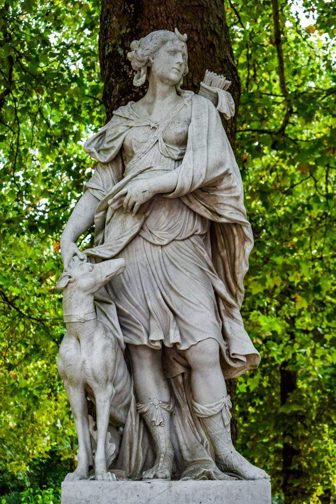 Artemis, statue, goddess