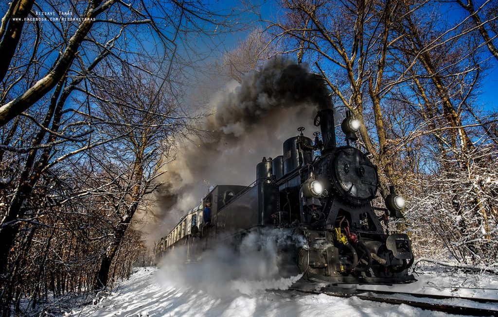 Budapest Snow Winter Train Forest