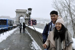 japanese tourist Budapest