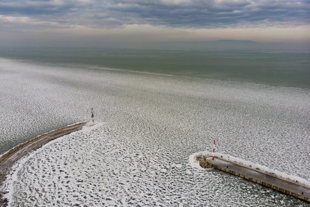 winter Lake Balaton
