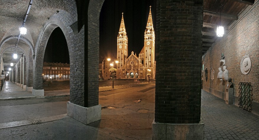 szeged, dom square