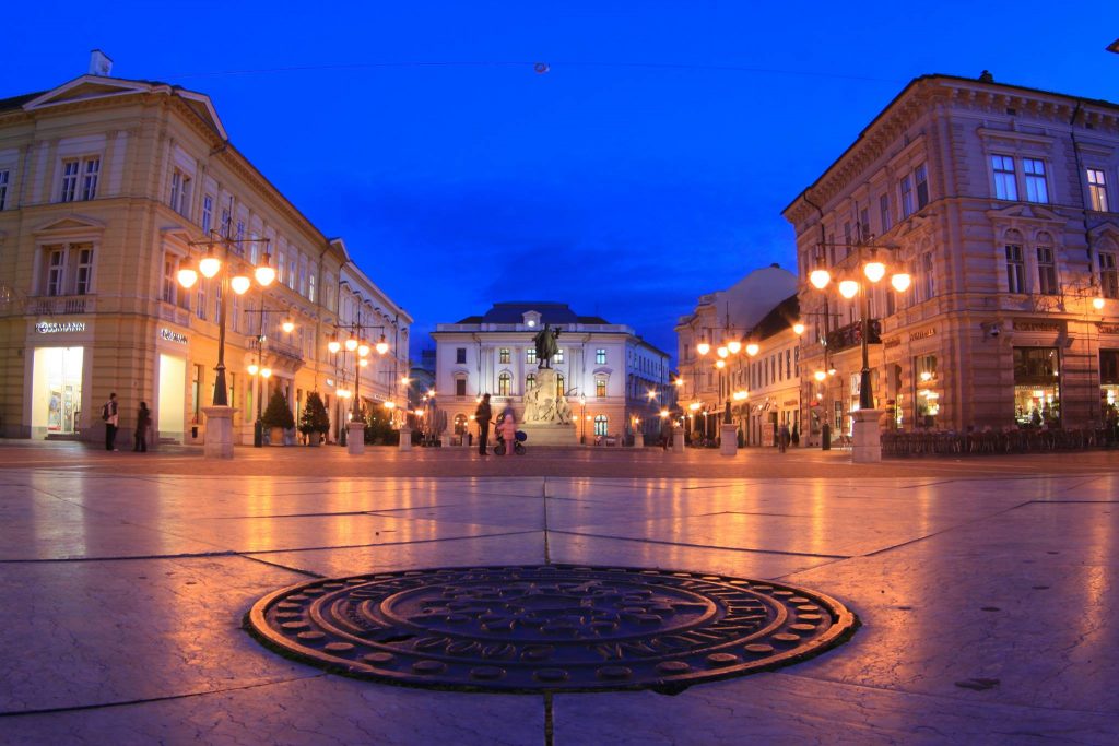 square, szeged