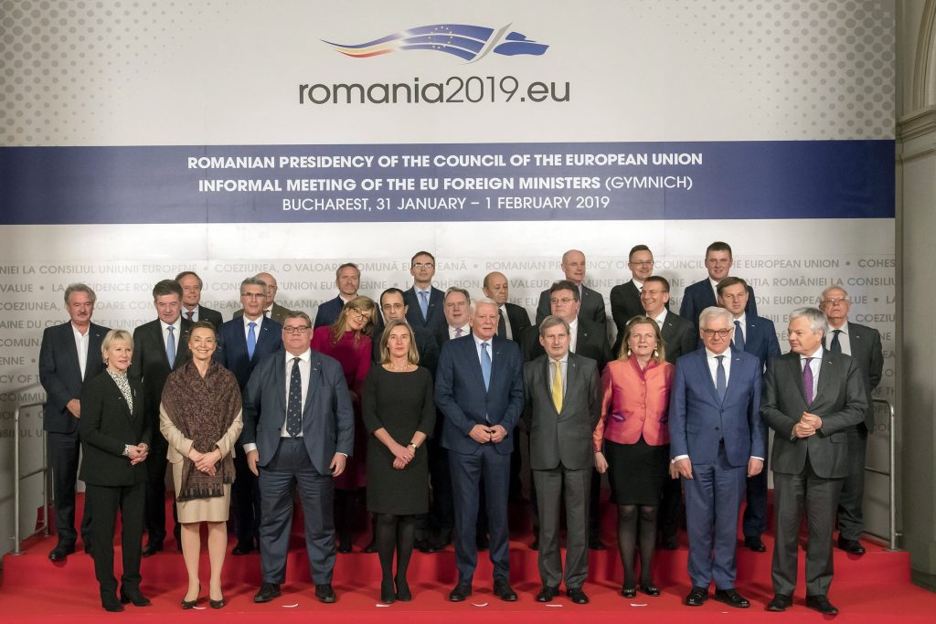 foreign minister in Bucharest