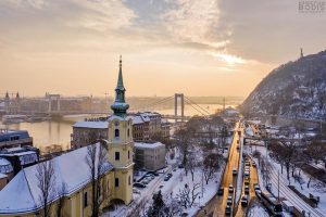 Tabán snow Budapest