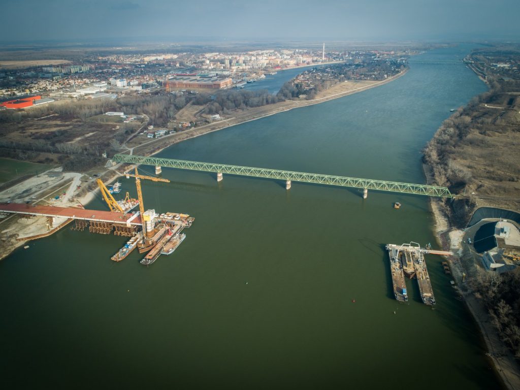 Danube Bridge, Hungary, building, construction