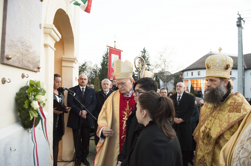 The Archbishop celebrates a Mass in Pócspetri, Hungary