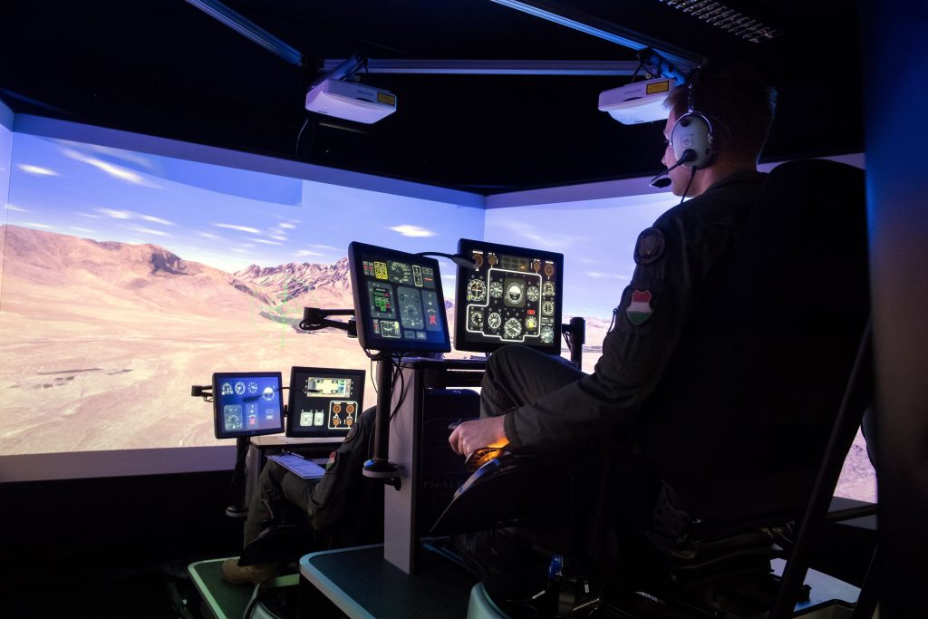 New helicopter simulator was inaugurated in Hungary