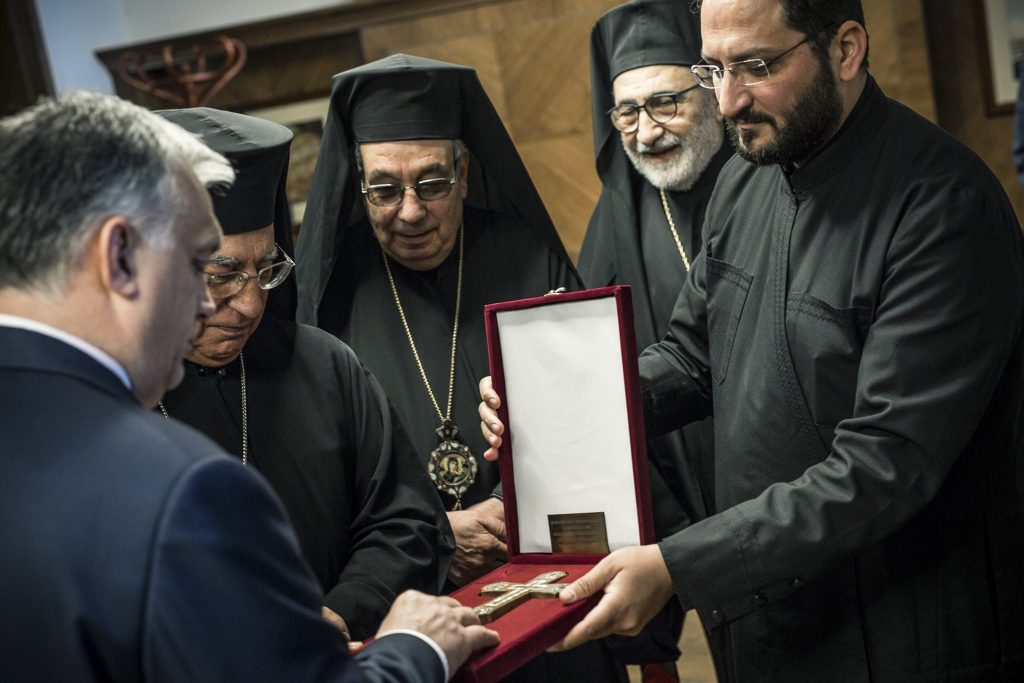 Orbán holds talks with patriarch of Melkite Greek Catholic Church