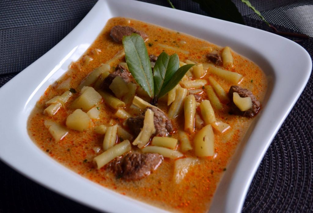 Palóc 湯，傳統的，匈牙利語，湯，食物