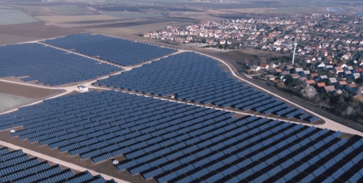 Solar power plant in Felsőzsolca