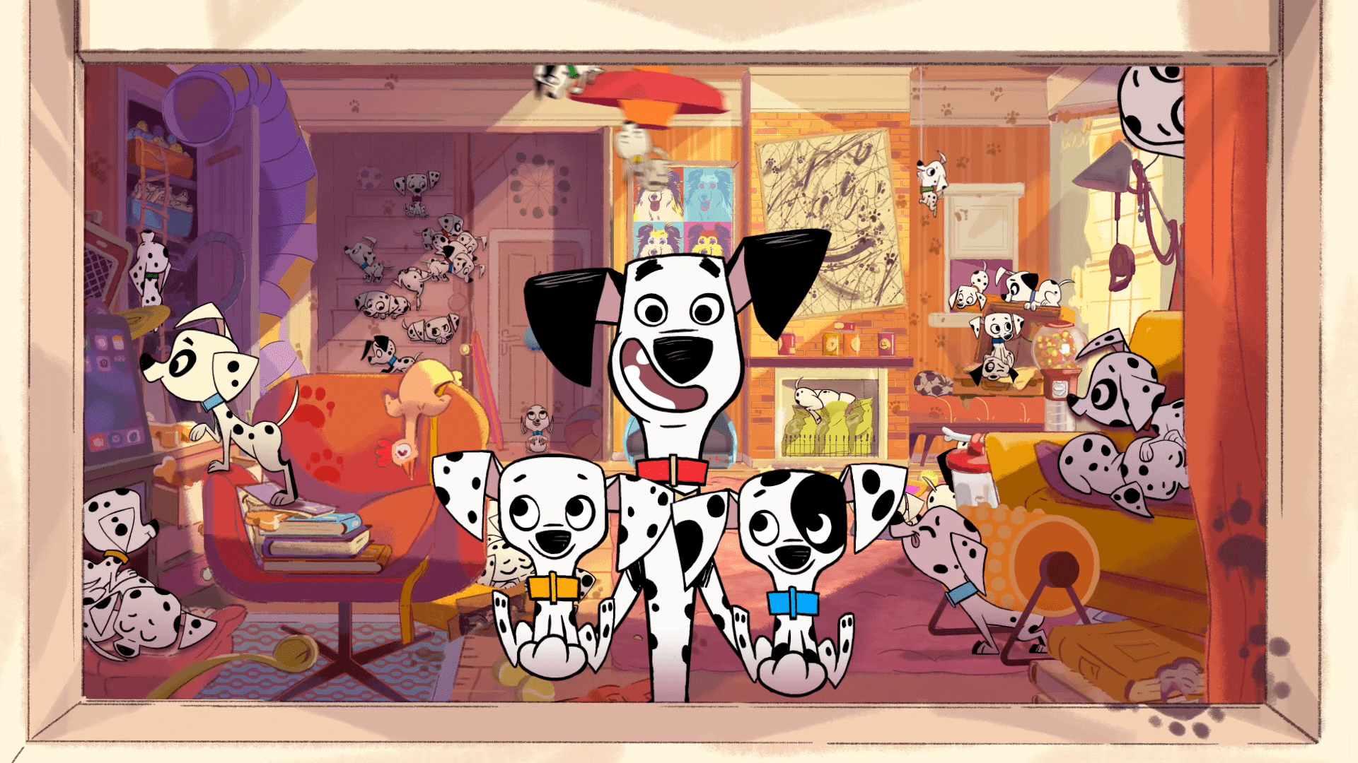 Disney, cartoon, Dalmatians, dogs, Hungary