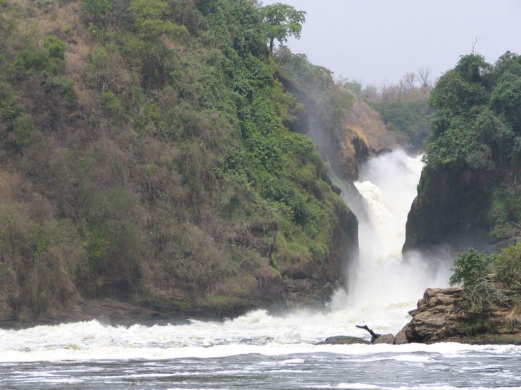 Murchison Falls, waterfall, Africa, nature, wonder